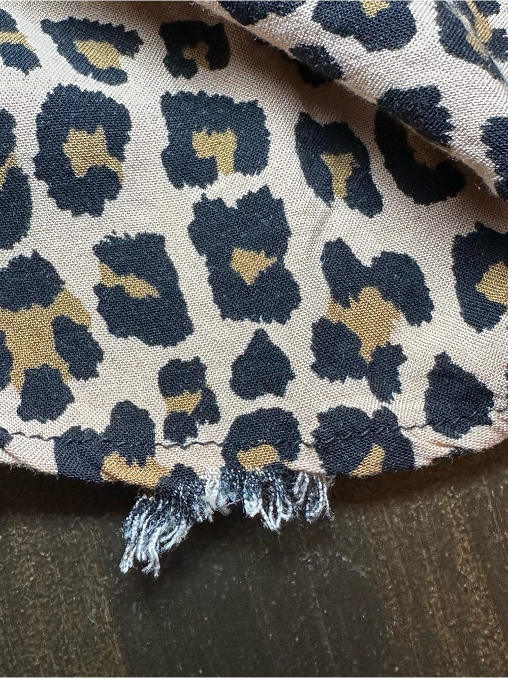 Leopard Print Embroidered Blouse - Picture 3 of 4